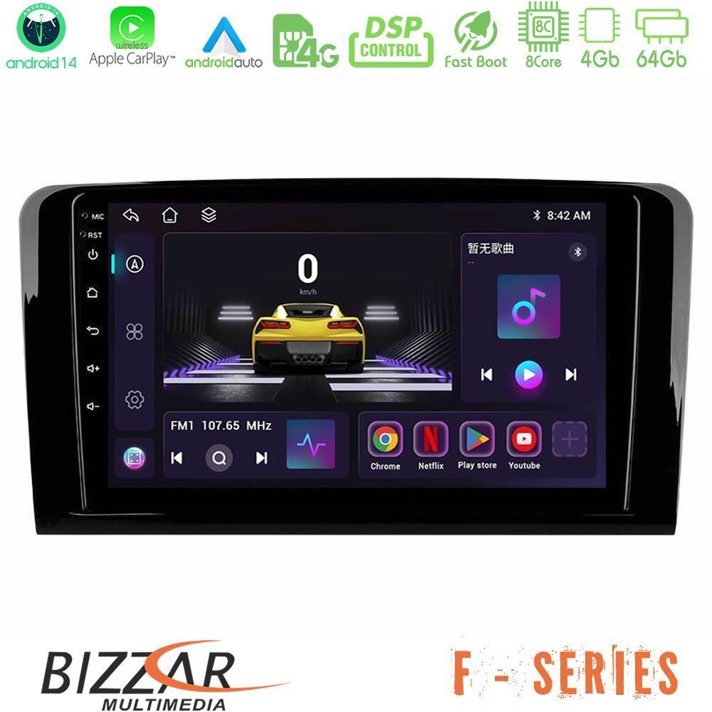 Bizzar F Series 8Core Android14 4+64GB  Mercedes ML/GL Class Navigation Multimedia Tablet 9" Με Carplay & Android Auto - U-F-MB0761