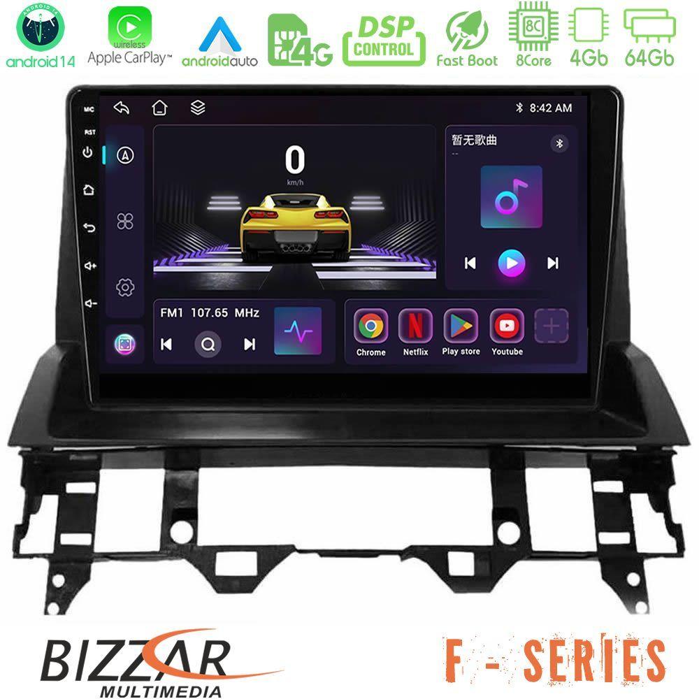 Bizzar F Series 8Core Android14 4+64GB  Mazda6 2002-2006 Navigation Multimedia Tablet 10" Με Carplay & Android Auto - U-F-MZ1213