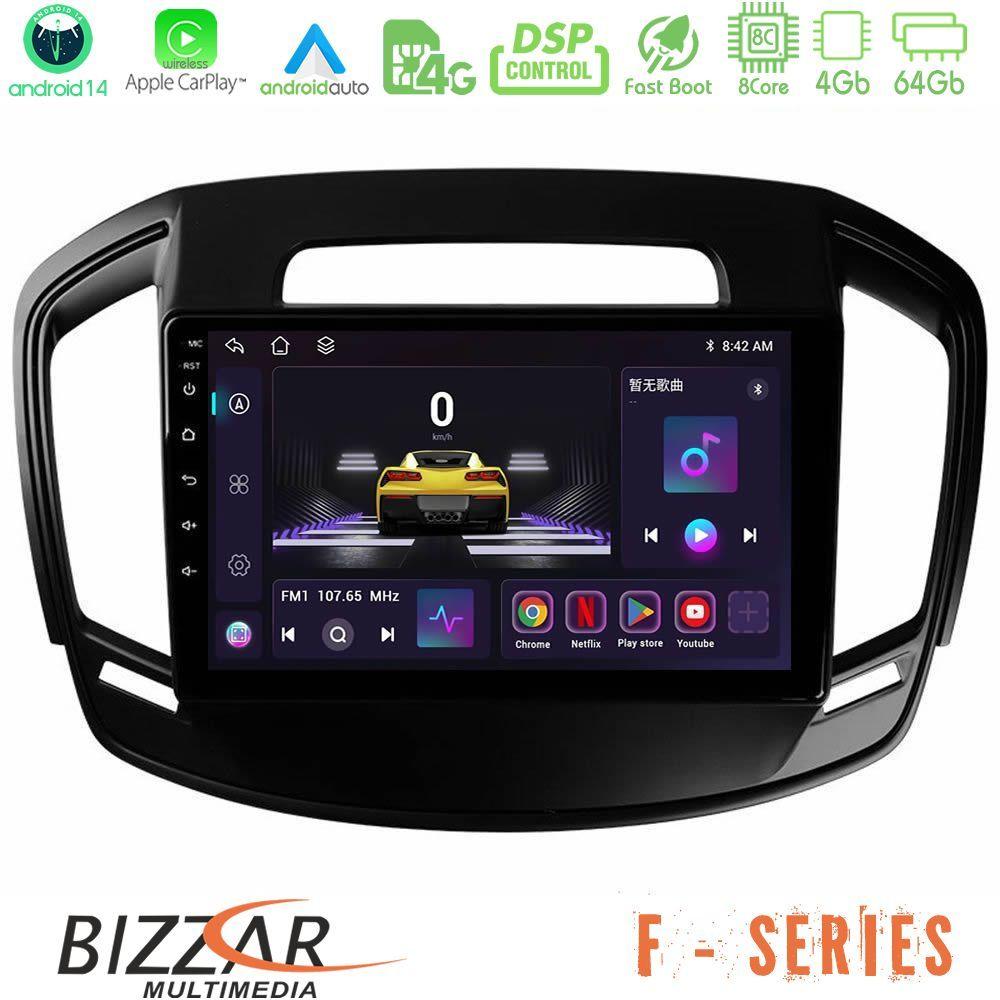 Bizzar F Series 8Core Android14 4+64GB  Opel Insignia 2014-2017 Navigation Multimedia Tablet 9" Με Carplay & Android Auto - U-F-OP0064