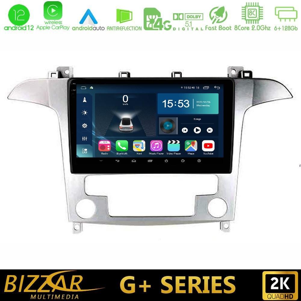 Bizzar G+ Series Ford S-Max 2006-2012 8core Android12 6+128GB Navigation Multimedia Tablet 9" - U-G-FD409S