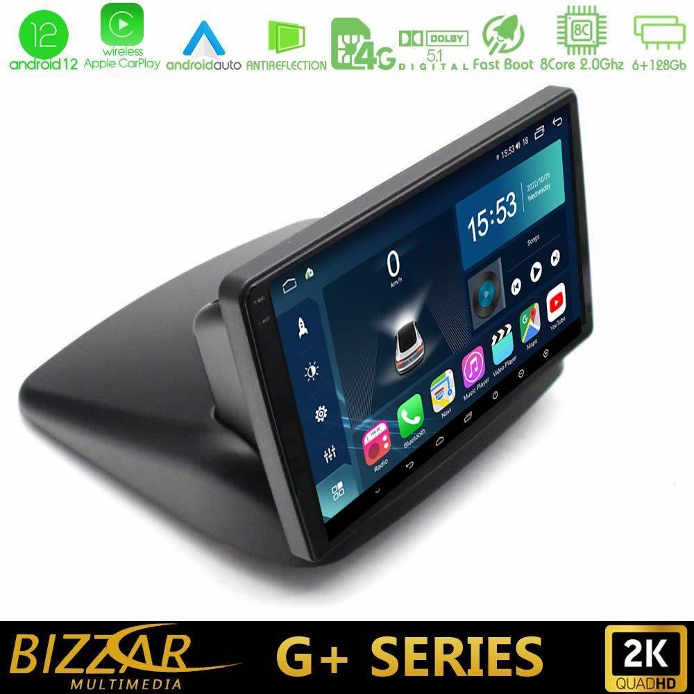 Bizzar G+ Series Fiat Doblo 2002 – 2009 8core Android12 6+128GB Navigation Multimedia Tablet 10" - U-G-FT1892