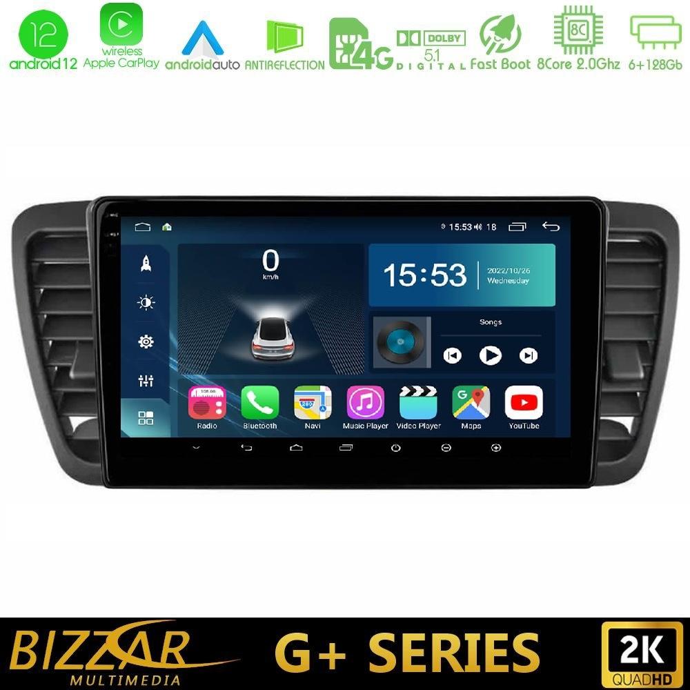 Bizzar G+ Series Subaru Legacy/Outback 2002-2008 8core Android12 6+128GB Navigation Multimedia Tablet 9" - U-G-SU0969