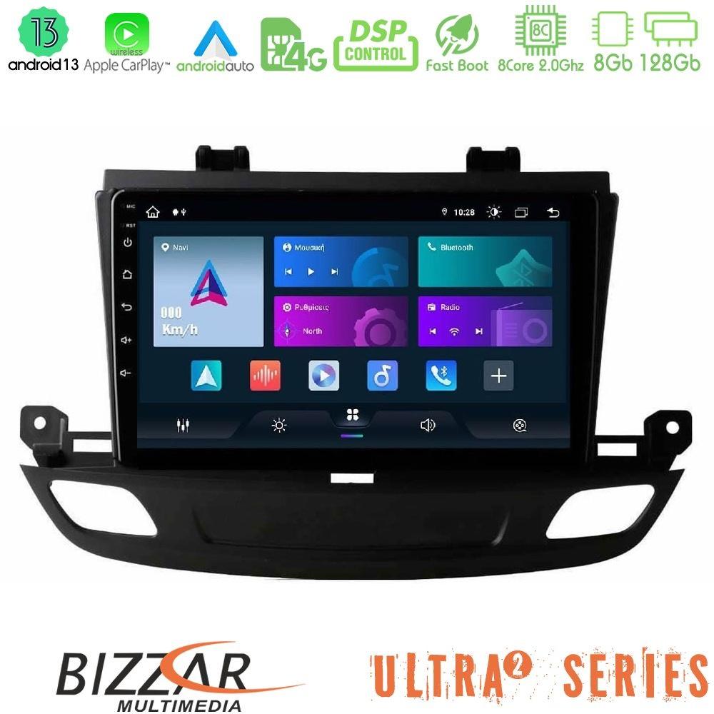 Bizzar Ultra Series Opel Insignia 2 2017-2020  8core Android13 8+128GB Navigation Multimedia Tablet 9" - U-UL2-OP1402