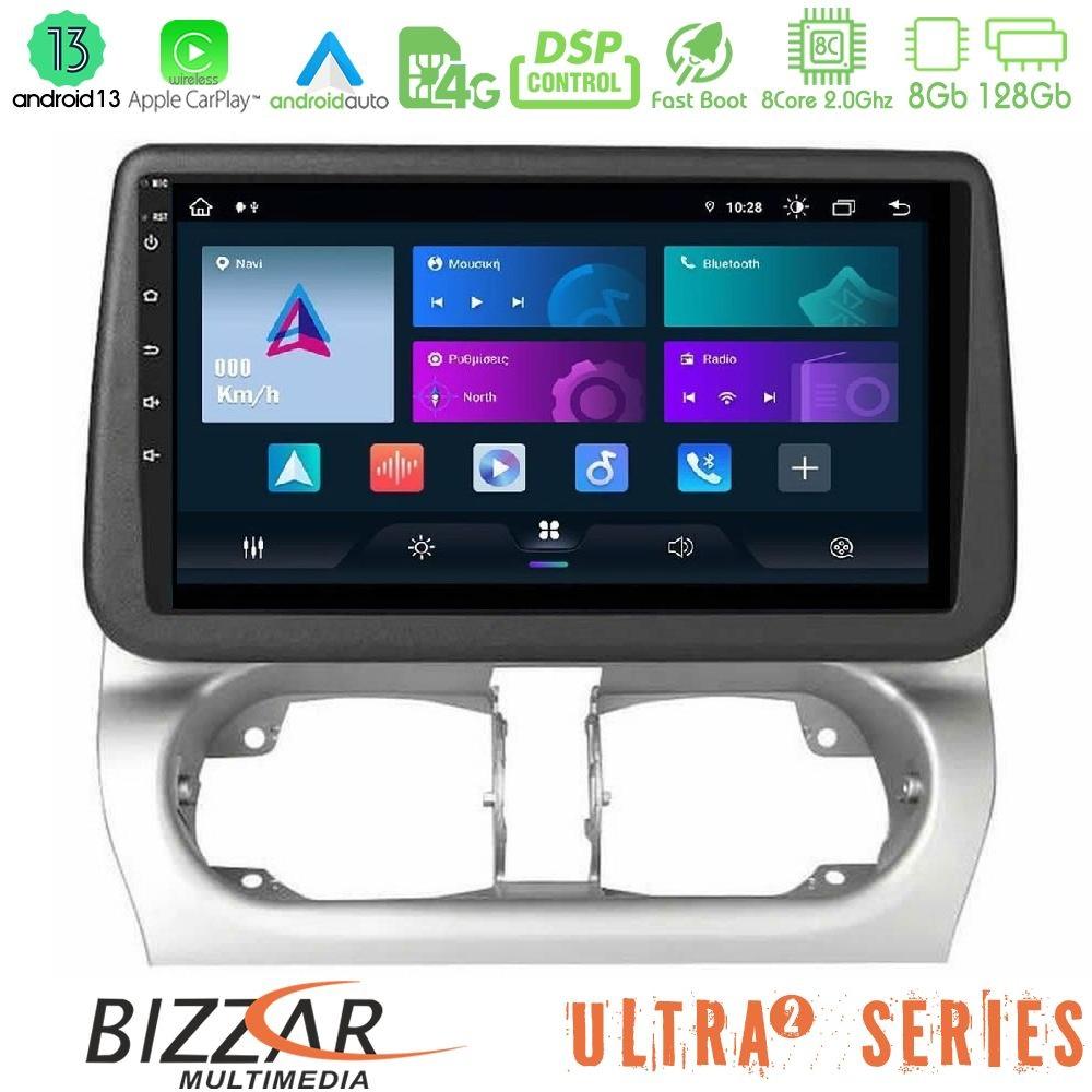 Bizzar Ultra Series Opel Corsa C/Combo C 8core Android13 8+128GB Navigation Multimedia Tablet 9" - U-UL2-OP1707