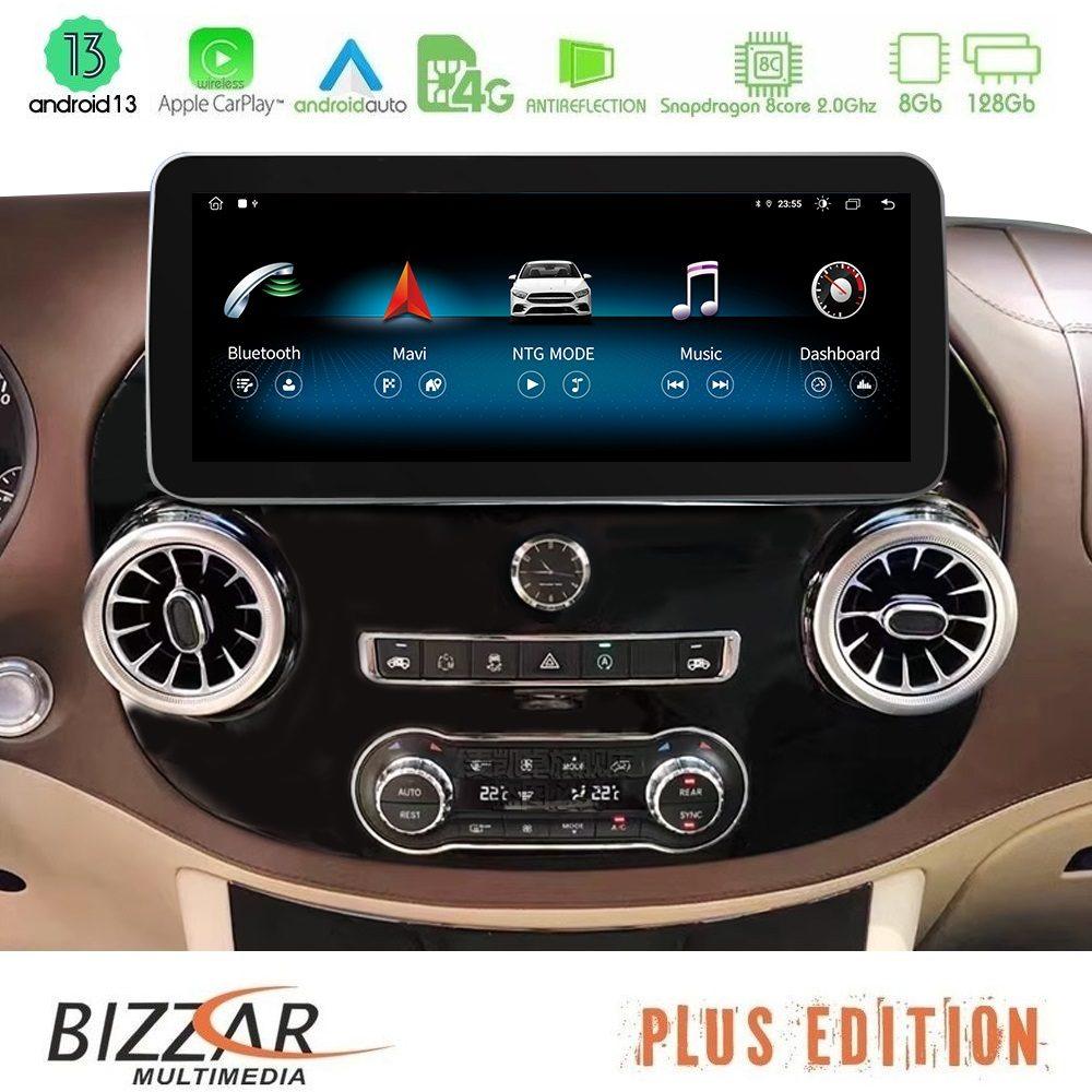 Bizzar Plus Edition Mercedes Vito (W447) 2015-2021 Android13 (8+128GB) Navigation Multimedia 12.3" - U-AM-MBC8466