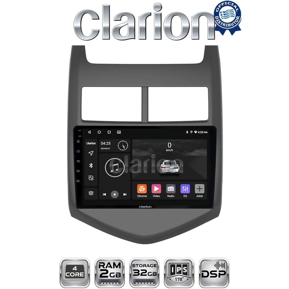 CLARION GL31107 Οθόνη OEM Multimedia Αυτοκινήτου για CHEVROLET AVEO 2012> (CarPlay/AndroidAuto/BT/GPS/WIFI/GPRS)