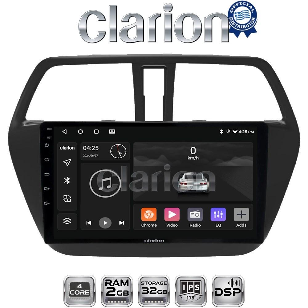 CLARION GL31337 Οθόνη OEM Multimedia Αυτοκινήτου για SUZUKI SX4 SCROSS 2014> (CarPlay/AndroidAuto/BT/GPS/WIFI/GPRS)