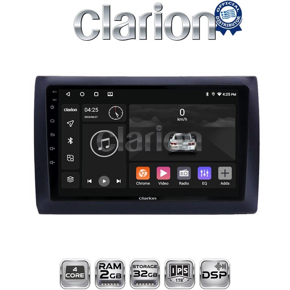 CLARION GL31466 Οθόνη OEM Multimedia Αυτοκινήτου για Fiat Stilo 2001 > 2007 (CarPlay/AndroidAuto/BT/GPS/WIFI/GPRS)