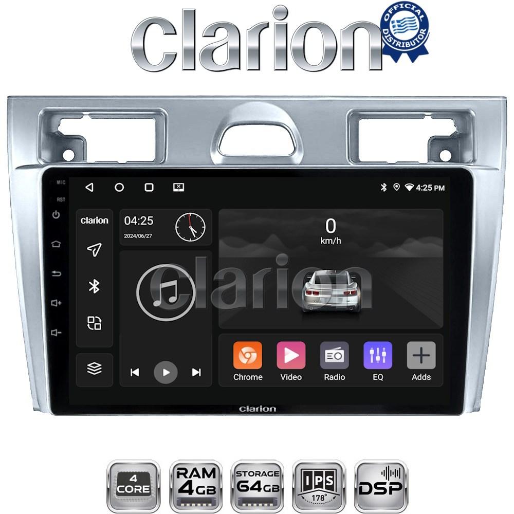 CLARION GL32140 Οθόνη OEM Multimedia Αυτοκινήτου για Ford Fiesta 2006 -> 2008 (CarPlay/AndroidAuto/BT/GPS/WIFI/GPRS)