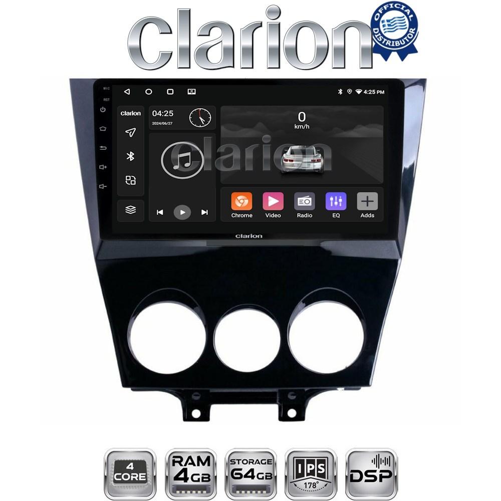 CLARION GL32301 Οθόνη OEM Multimedia Αυτοκινήτου για Mazda RX8 2001>2008 (CarPlay/AndroidAuto/BT/GPS/WIFI/GPRS)