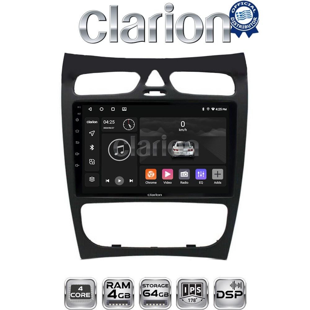CLARION GL32812 Οθόνη OEM Multimedia Αυτοκινήτου για Mercedes CLK (W209) 2000 > 2004 (CarPlay/AndroidAuto/BT/GPS/WIFI/GPRS)