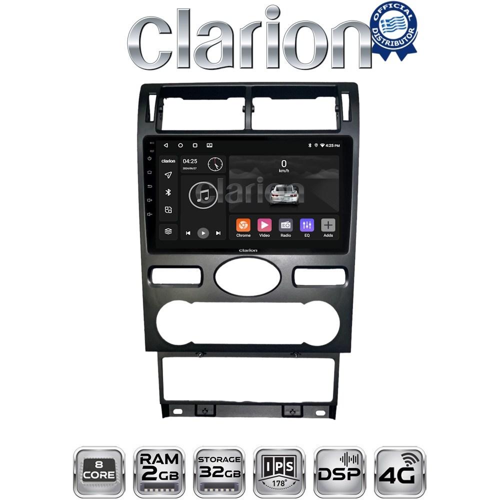 CLARION GL71104 Οθόνη OEM Multimedia Αυτοκινήτου για Ford Mondeo 2003 > 2006 (CarPlay/AndroidAuto/BT/GPS/WIFI/GPRS)