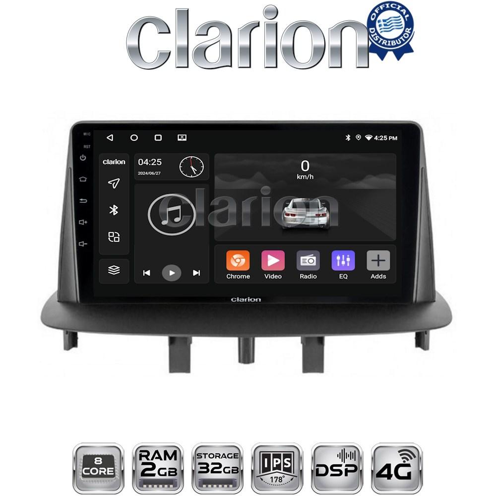 CLARION GL71145 Οθόνη OEM Multimedia Αυτοκινήτου για RENAULT MEGANE3 (CarPlay/AndroidAuto/BT/GPS/WIFI/GPRS)