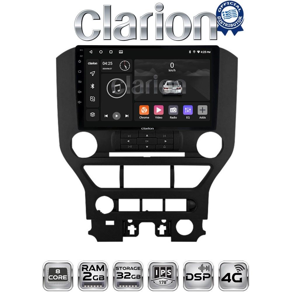CLARION GL71240 Οθόνη OEM Multimedia Αυτοκινήτου για FORD MASTUNG  > 2015 (CarPlay/AndroidAuto/BT/GPS/WIFI/GPRS)