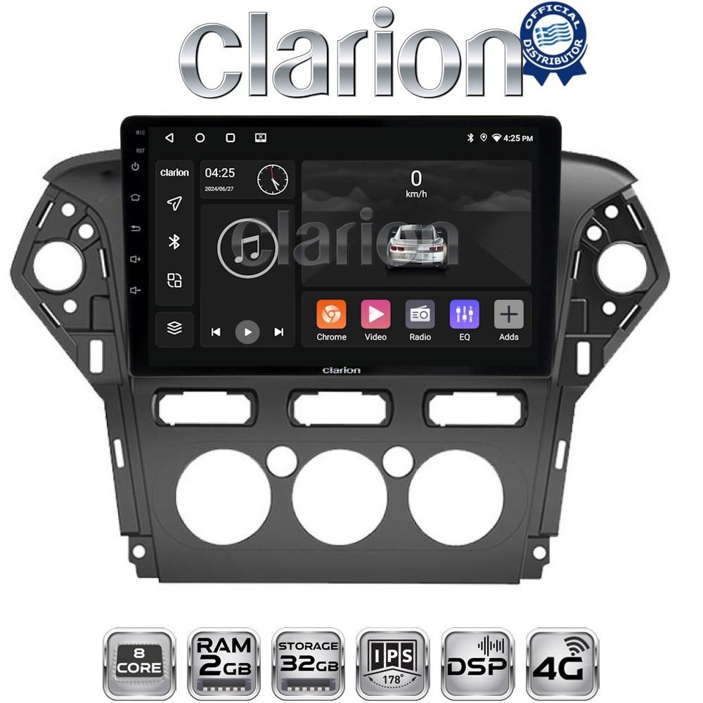 CLARION GL71368 Οθόνη OEM Multimedia Αυτοκινήτου για FORD MONDEO 2010 > 2013 (CarPlay/AndroidAuto/BT/GPS/WIFI/GPRS)