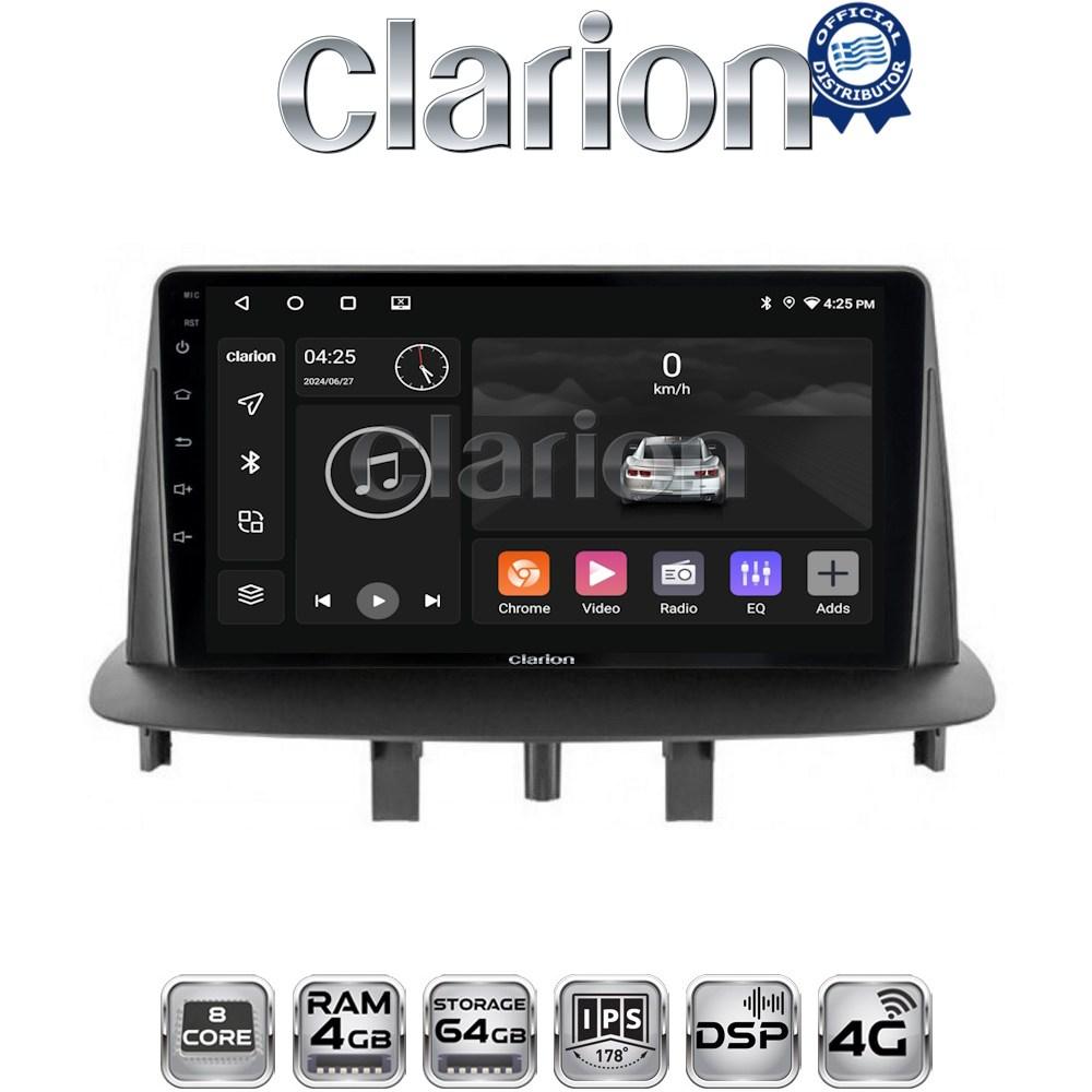 CLARION GL72145 Οθόνη OEM Multimedia Αυτοκινήτου για RENAULT MEGANE3 (CarPlay/AndroidAuto/BT/GPS/WIFI/GPRS)