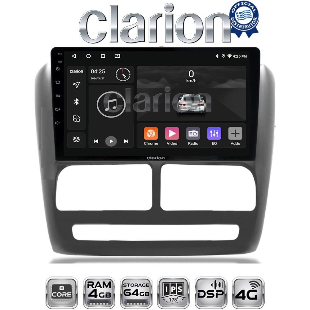 CLARION GL72211 Οθόνη OEM Multimedia Αυτοκινήτου για Fiat Doblo '10-'15 & Opel Combo'10-'15 (CarPlay/AndroidAuto/BT/GPS/WIFI/GPRS)