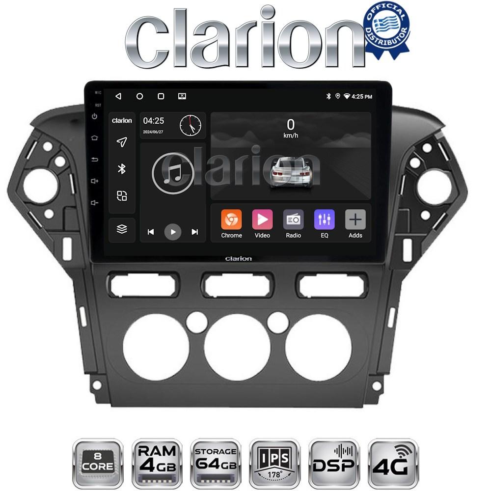 CLARION GL72368 Οθόνη OEM Multimedia Αυτοκινήτου για FORD MONDEO 2010 > 2013 (CarPlay/AndroidAuto/BT/GPS/WIFI/GPRS)