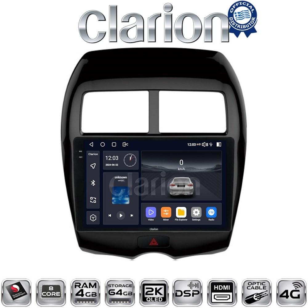 CLARION GL74026 Οθόνη OEM Multimedia Αυτοκινήτου για MITSUBISHI ASX 2008> (CarPlay/AndroidAuto/BT/GPS/WIFI/GPRS)