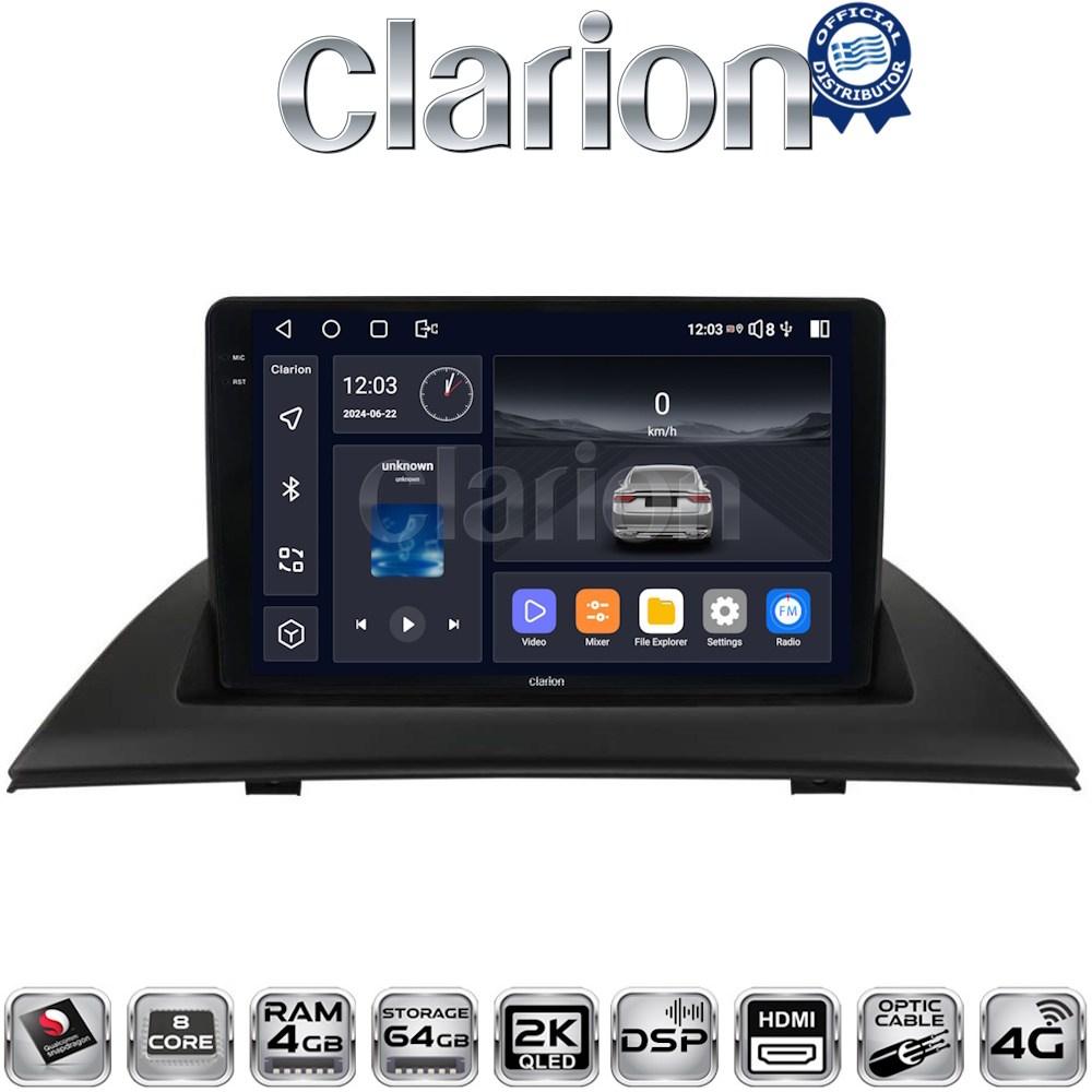 CLARION GL74103 Οθόνη OEM Multimedia Αυτοκινήτου για BMW X3 2003 > 2010 (CarPlay/AndroidAuto/BT/GPS/WIFI/GPRS)