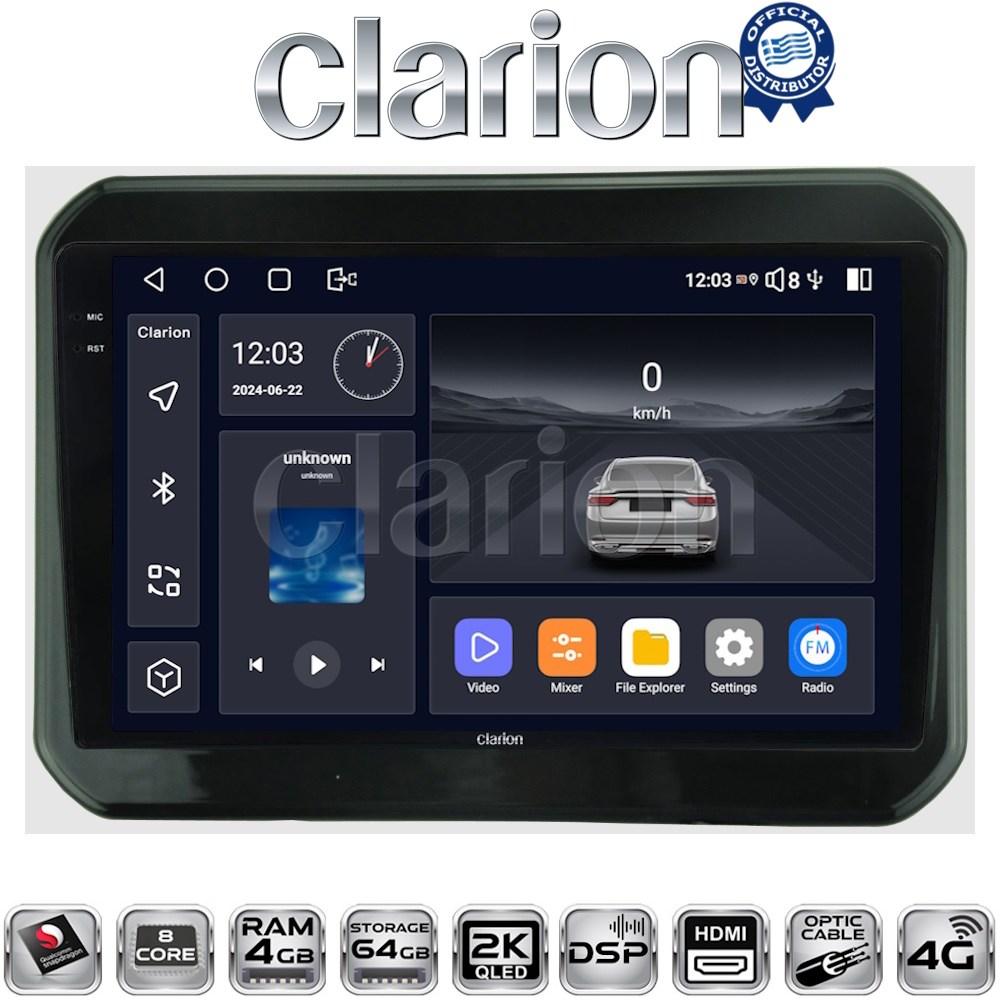 CLARION GL74232 Οθόνη OEM Multimedia Αυτοκινήτου για SUZUKI IGNIS 2016> (CarPlay/AndroidAuto/BT/GPS/WIFI/GPRS)