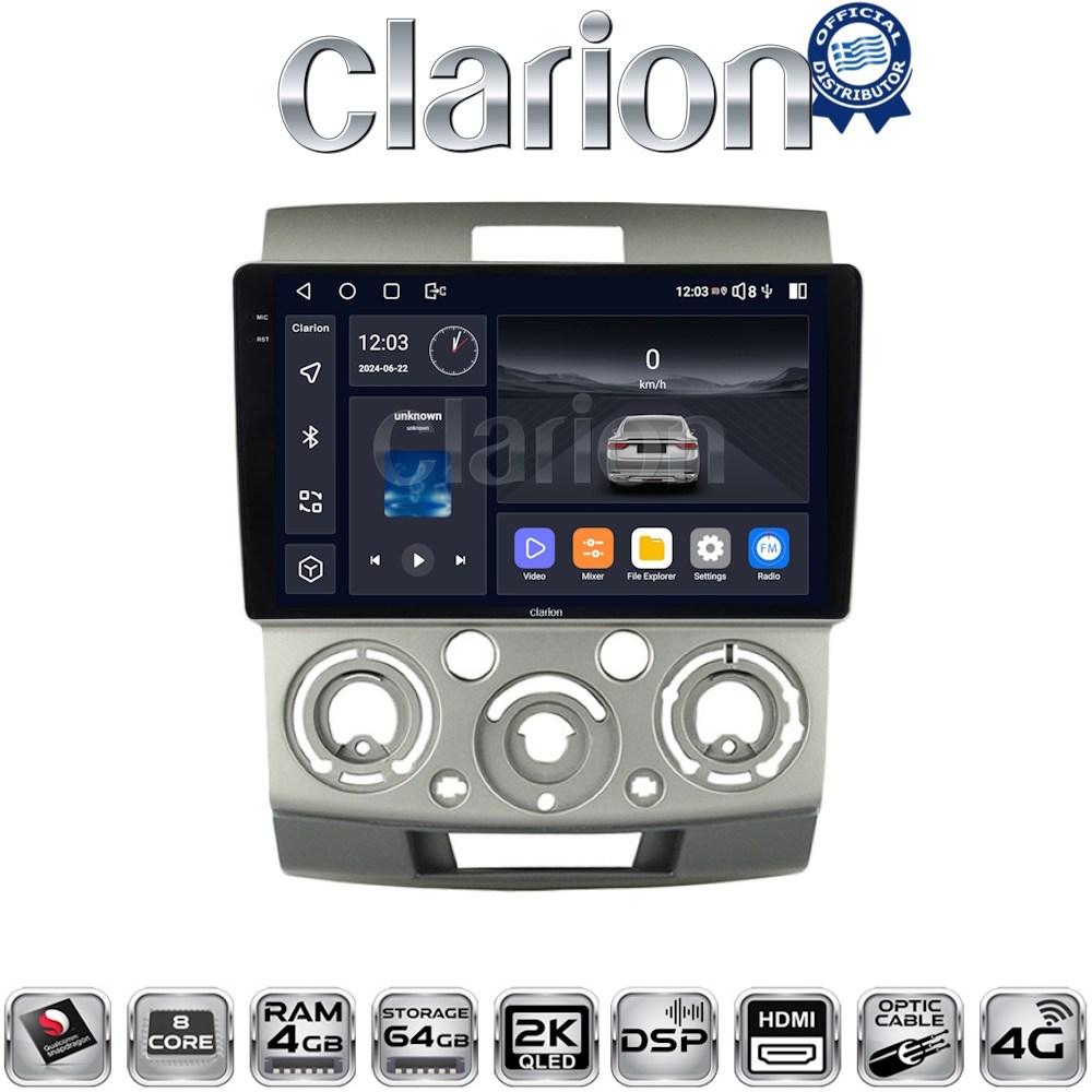 CLARION GL74360 Οθόνη OEM Multimedia Αυτοκινήτου για MAZDA BT 50  & FORD RANGER 2006>2011 (CarPlay/AndroidAuto/BT/GPS/WIFI/GPRS)