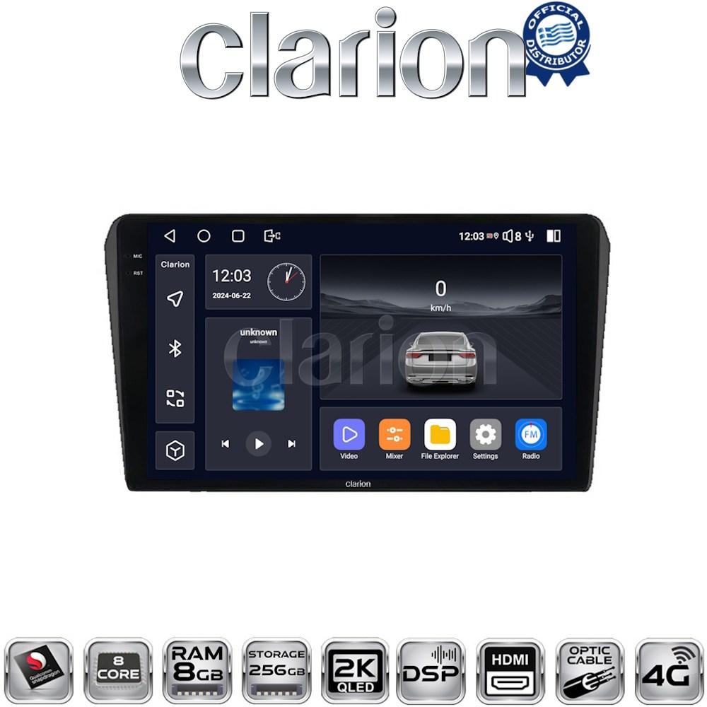 CLARION GL75025B Οθόνη OEM Multimedia Αυτοκινήτου για Toyota Avensis 2003>2008 (CarPlay/AndroidAuto/BT/GPS/WIFI/GPRS)
