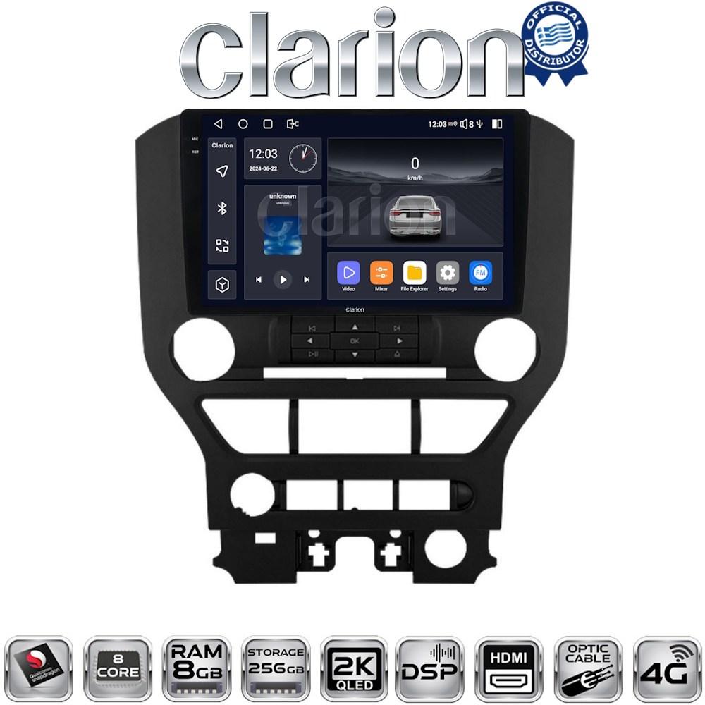 CLARION GL75240 Οθόνη OEM Multimedia Αυτοκινήτου για FORD MASTUNG  > 2015 (CarPlay/AndroidAuto/BT/GPS/WIFI/GPRS)