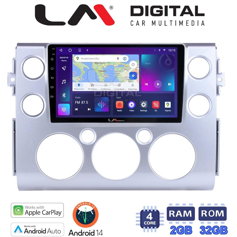 LM Digital - LM ZN4563 GPS Οθόνη OEM Multimedia Αυτοκινήτου για TOYOTA  FJ CRUISER 2014>   (CarPlay/AndroidAuto/BT/GPS/WIFI/GPRS)