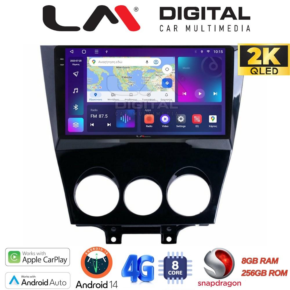 LM Digital - LM ZQ8301 GPS Οθόνη OEM Multimedia Αυτοκινήτου για Mazda RX8 2001>2008 (CarPlay/AndroidAuto/BT/GPS/WIFI/GPRS)