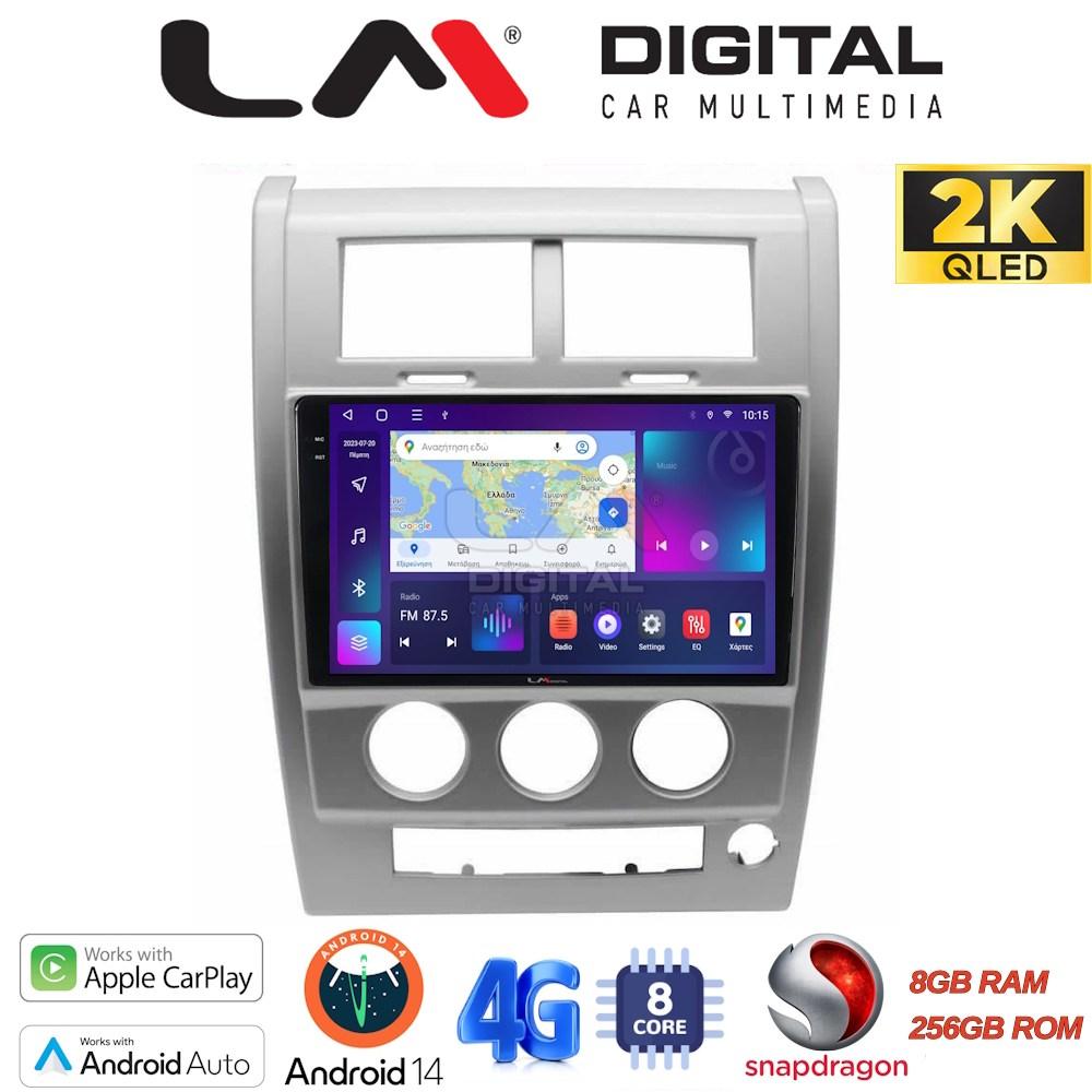 LM Digital - LM ZQ8334 GPS Οθόνη OEM Multimedia Αυτοκινήτου για Jeep Cherokee KK 2008 > 2014 (CarPlay/AndroidAuto/BT/GPS/WIFI/GPRS)