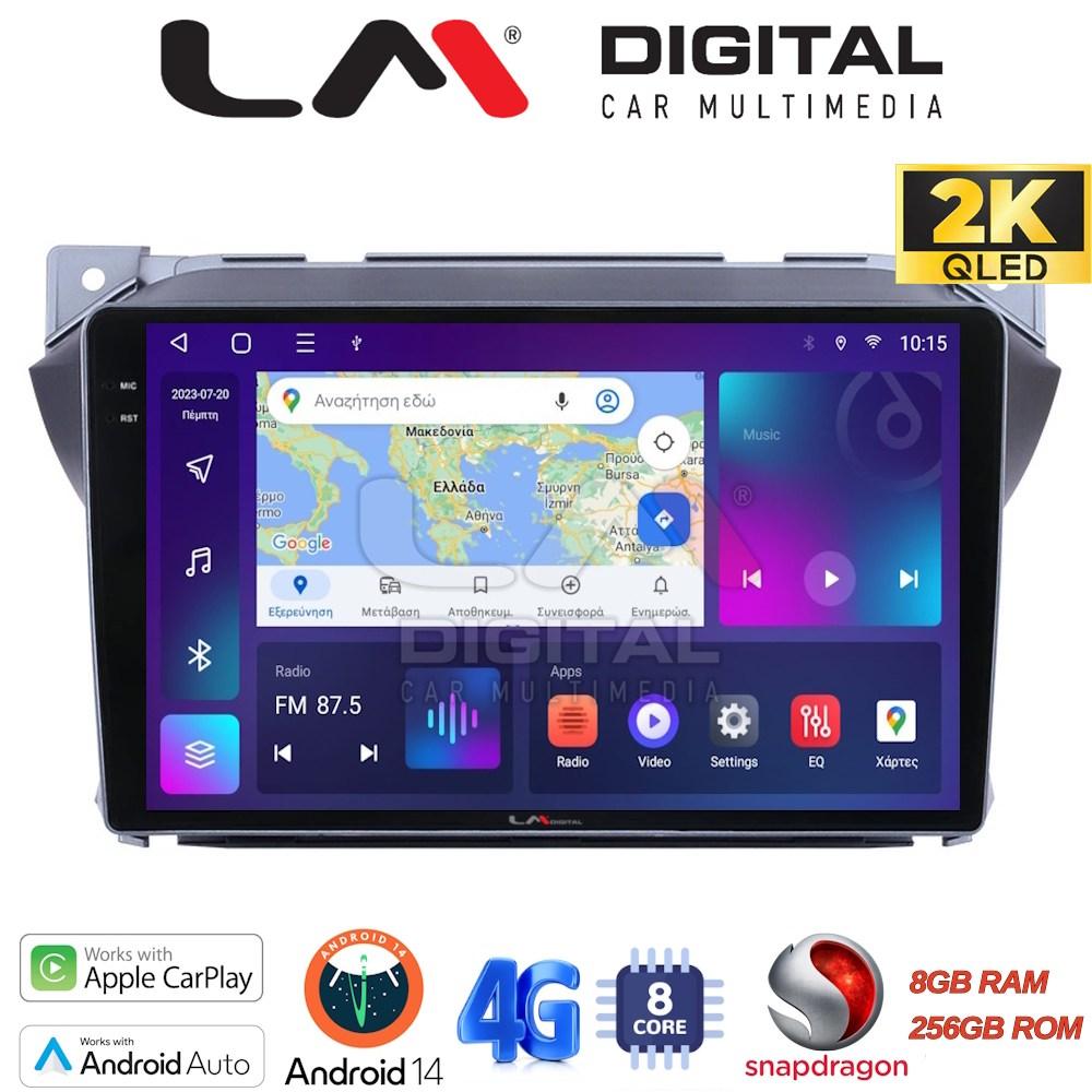 LM Digital - LM ZQ8449 GPS Οθόνη OEM Multimedia Αυτοκινήτου για Suzuki Alto 2009>2016 (CarPlay/AndroidAuto/BT/GPS/WIFI/GPRS)