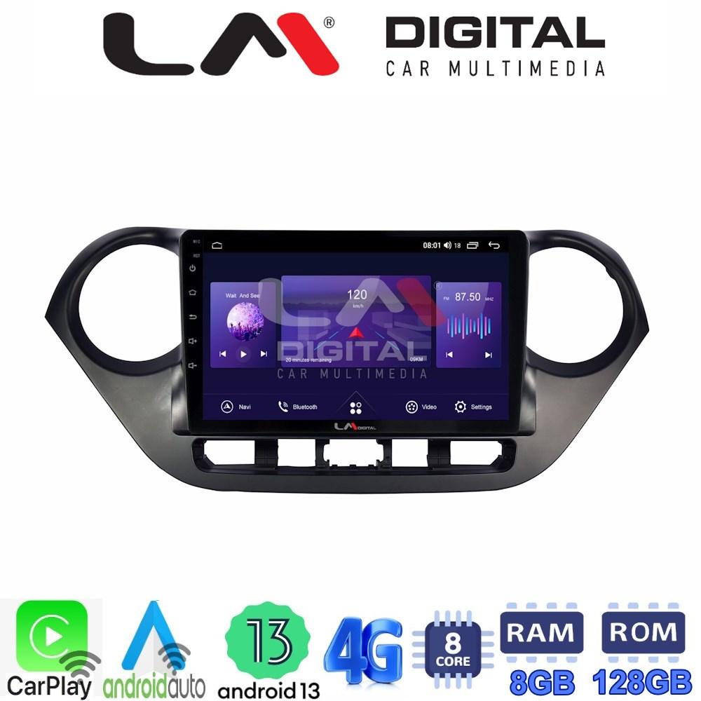 LM Digital - LM ZT8406 GPS Οθόνη OEM Multimedia Αυτοκινήτου για Hyundai i10 2014> (CarPlay/AndroidAuto/BT/GPS/WIFI/GPRS) - Image 2