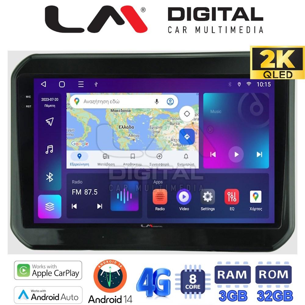LM Digital - LM ZD8232 GPS Οθόνη OEM Multimedia Αυτοκινήτου για SUZUKI IGNIS 2016> (CarPlay/AndroidAuto/BT/GPS/WIFI/GPRS)