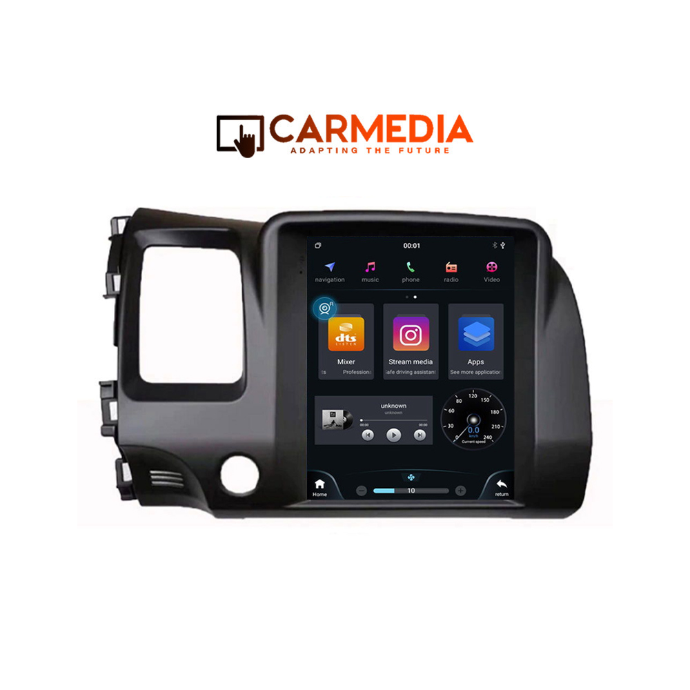 CARMEDIA CMV4097-13 TESLA 9.7'' OEM HONDA CIVIC 4D 2006-2012