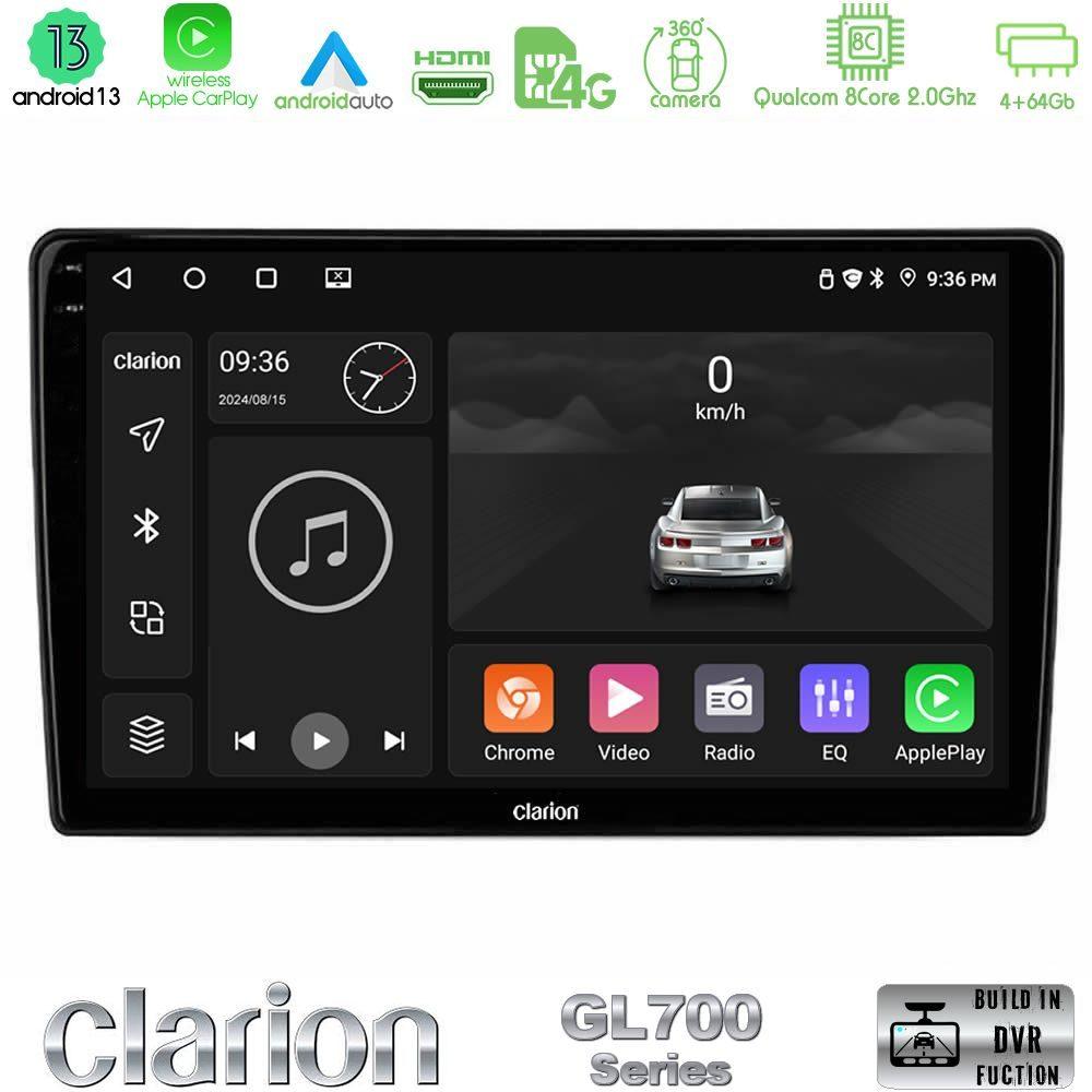 Clarion GL700 Series 8Core Android13 4+64GB Mitsubishi Outlander 2002 – 2007 Navigation Multimedia Tablet 10" Με Carplay & Android Auto - U-GL7-MT3005