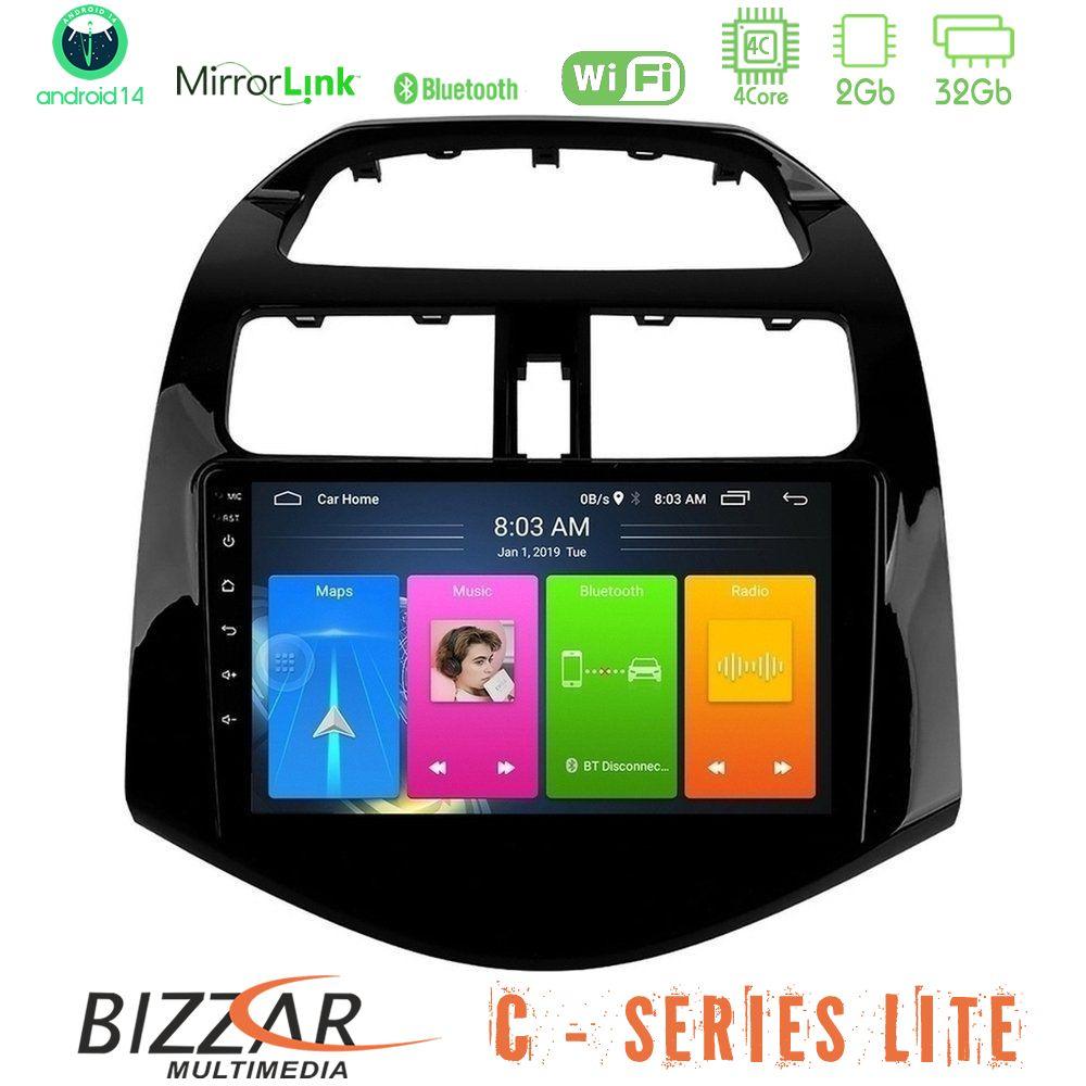 Bizzar C Series Lite 4Core Android14 2+32GB  Chevrolet Spark 2009-2015 Navigation Multimedia Tablet 9" - U-C-CV0683