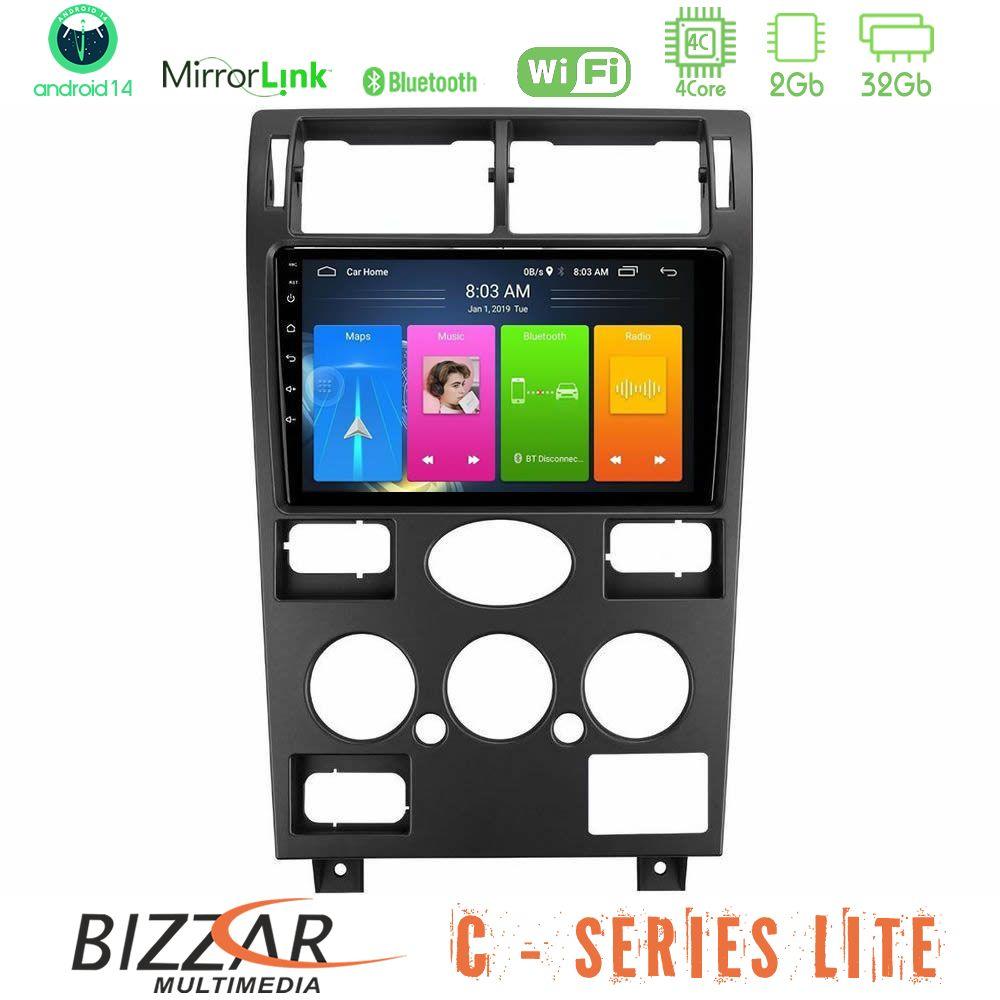 Bizzar C Series Lite 4Core Android14 2+32GB  Ford Mondeo 2001-2004 Navigation Multimedia Tablet 9" - U-C-FD1193
