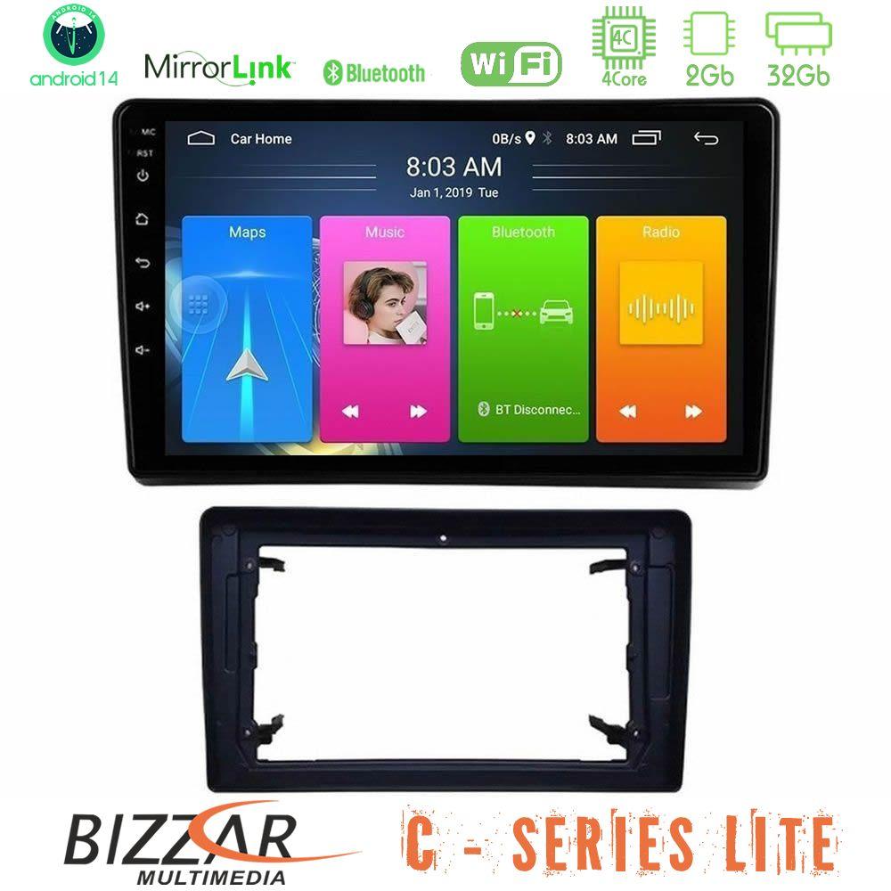 Bizzar C Series Lite 4Core Android14 2+32GB  Chrysler / Dodge / Jeep Navigation Multimedia Tablet 10" - U-C-JP0927