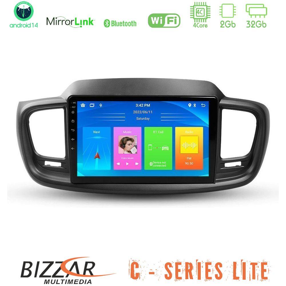 Bizzar C Series Lite 4Core Android14 2+32GB  Kia Sorento 2018-2021 Navigation Multimedia Tablet 9" - U-C-KI0248