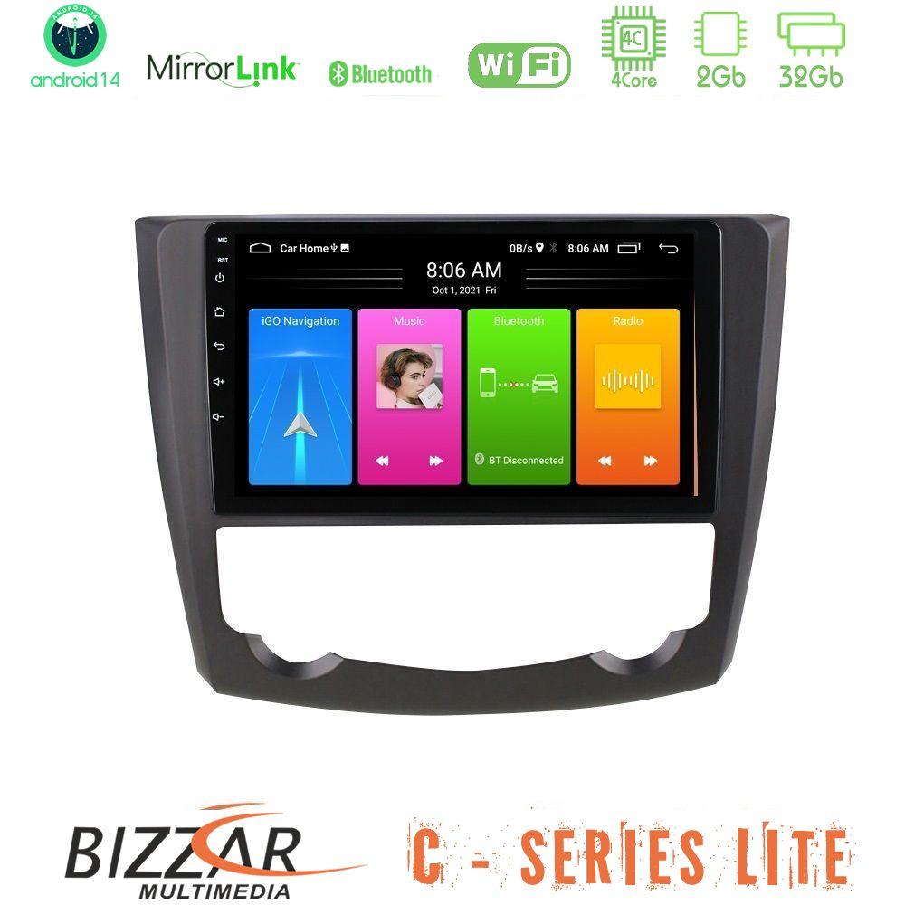 Bizzar C Series Lite 4Core Android14 2+32GB  Renault Kadjar Navigation Multimedia Tablet 9" - U-C-RN0218
