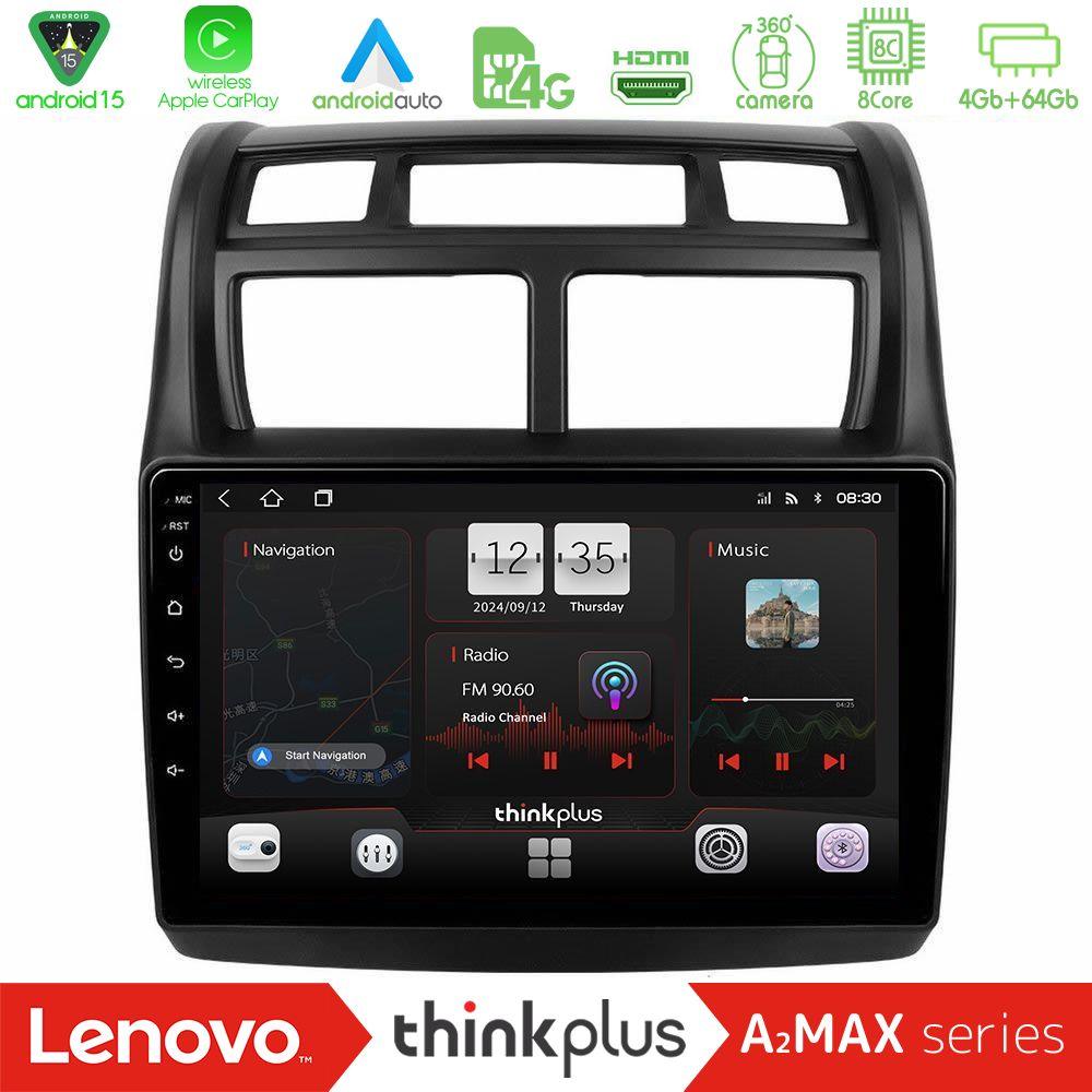 Lenovo Thinkplus A2MAX Series 8Core Android15 4+64GB  Kia Sportage 2008-2011 Navigation Multimedia Tablet 9" - U-SQY-KI0108