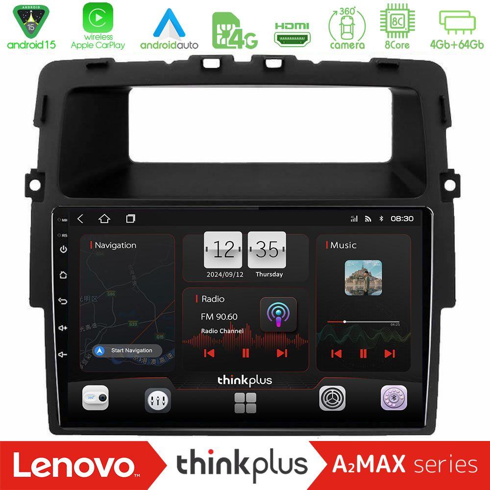 Lenovo Thinkplus A2MAX Series 8Core Android15 4+64GB  Renault/Nissan/Opel Navigation Multimedia Tablet 10" - U-SQY-RN1338