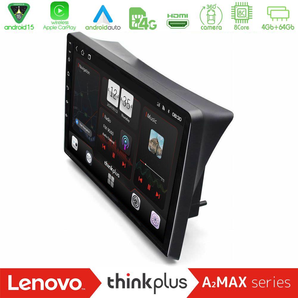 Lenovo Thinkplus A2MAX Series 8Core Android15 4+64GB Opel Combo/Vectra /Vivaro/Agila Navigation Multimedia Tablet 10" - U-SQY-RN1723