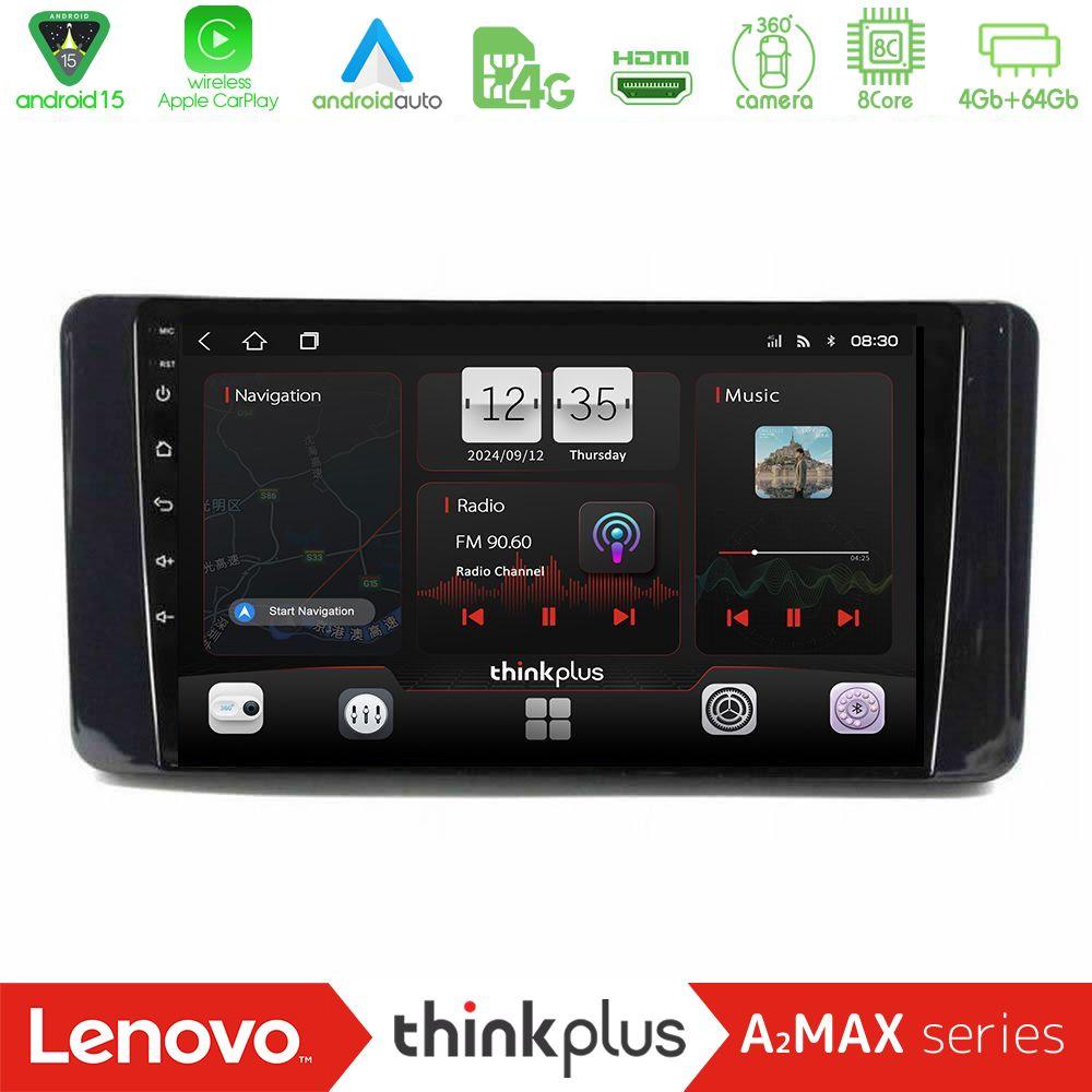 Lenovo Thinkplus A2MAX Series 8Core Android15 4+64GB  Skoda Kamiq 2019-2022 Navigation Multimedia Tablet 9" - U-SQY-SK1131
