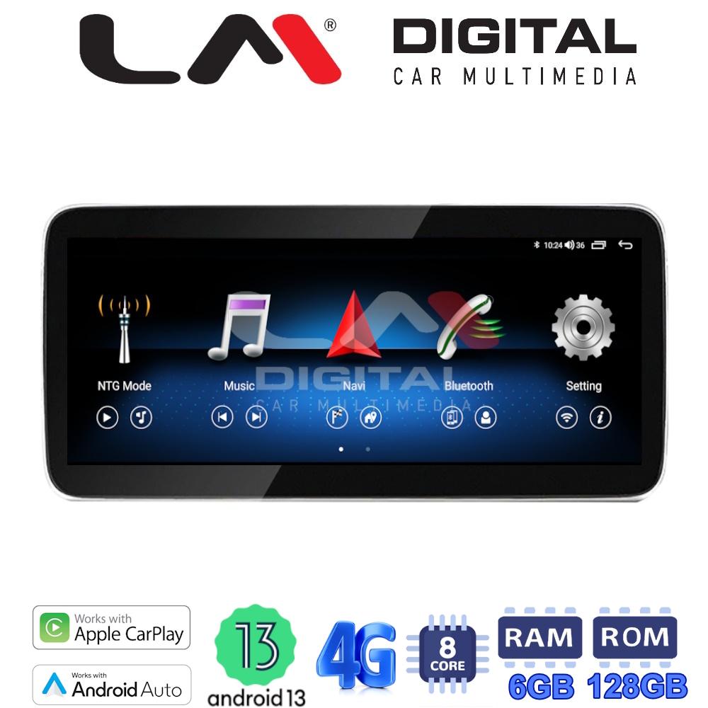 LM Digital - LM GH6 337 N45 Οθόνη OEM Multimedia Αυτοκινήτου για Mercedes A Class/ CLA Class (W176) 2013 > 2017 (CarPlay/AndroidAuto/BT/GPS/WIFI/GPRS)