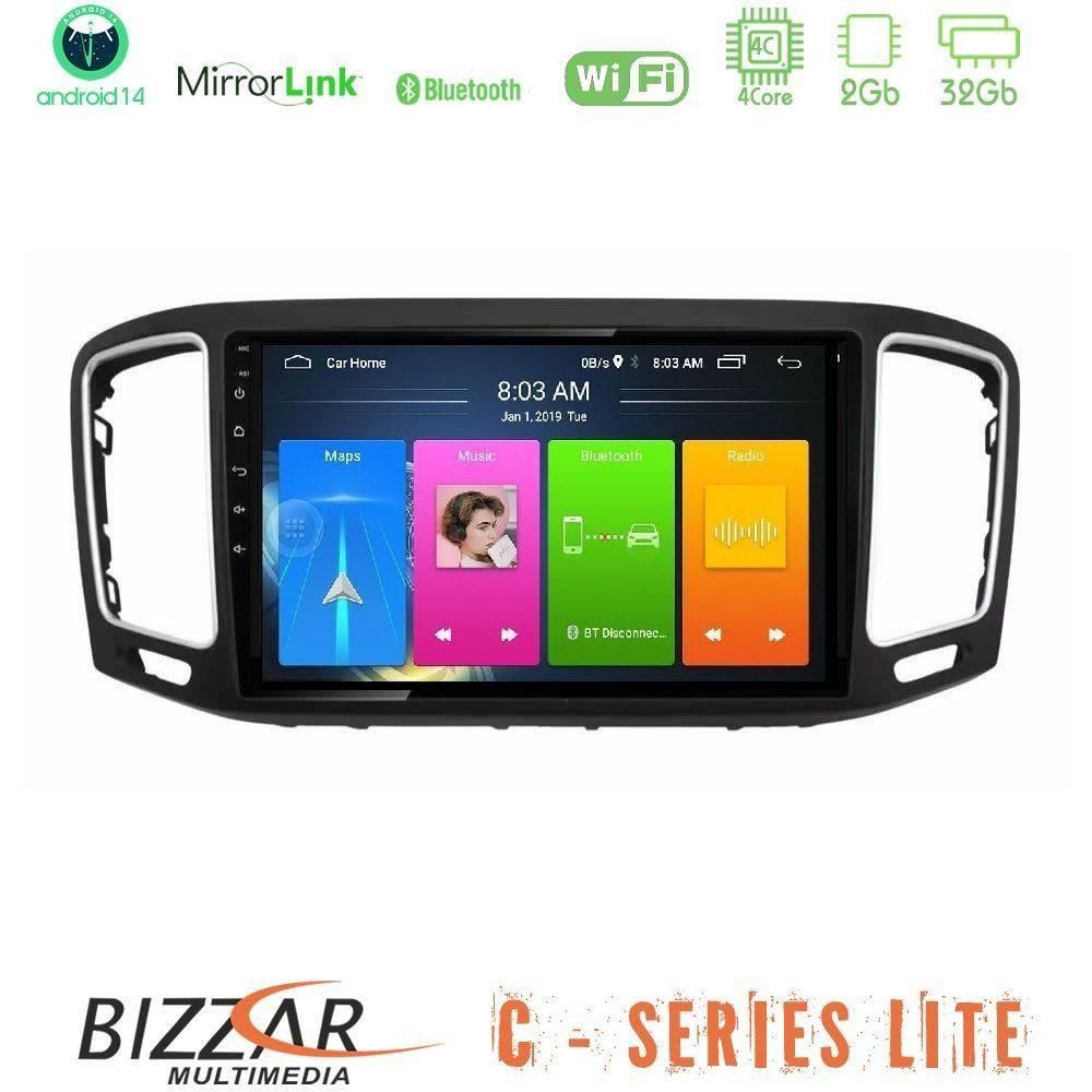 Bizzar C Series Lite 4Core Android14 2+32GB VVW Sharan 2010-2015 Navigation Multimedia Tablet 9" - U-C-VW1021