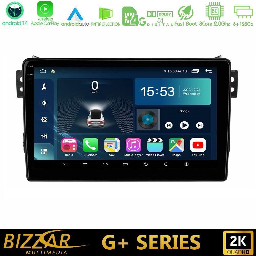 Bizzar G+ Series Suzuki Splash & Opel Agila 2008-2014 8core Android14 6+128GB Navigation Multimedia Tablet 9" - U-G-SZ0648