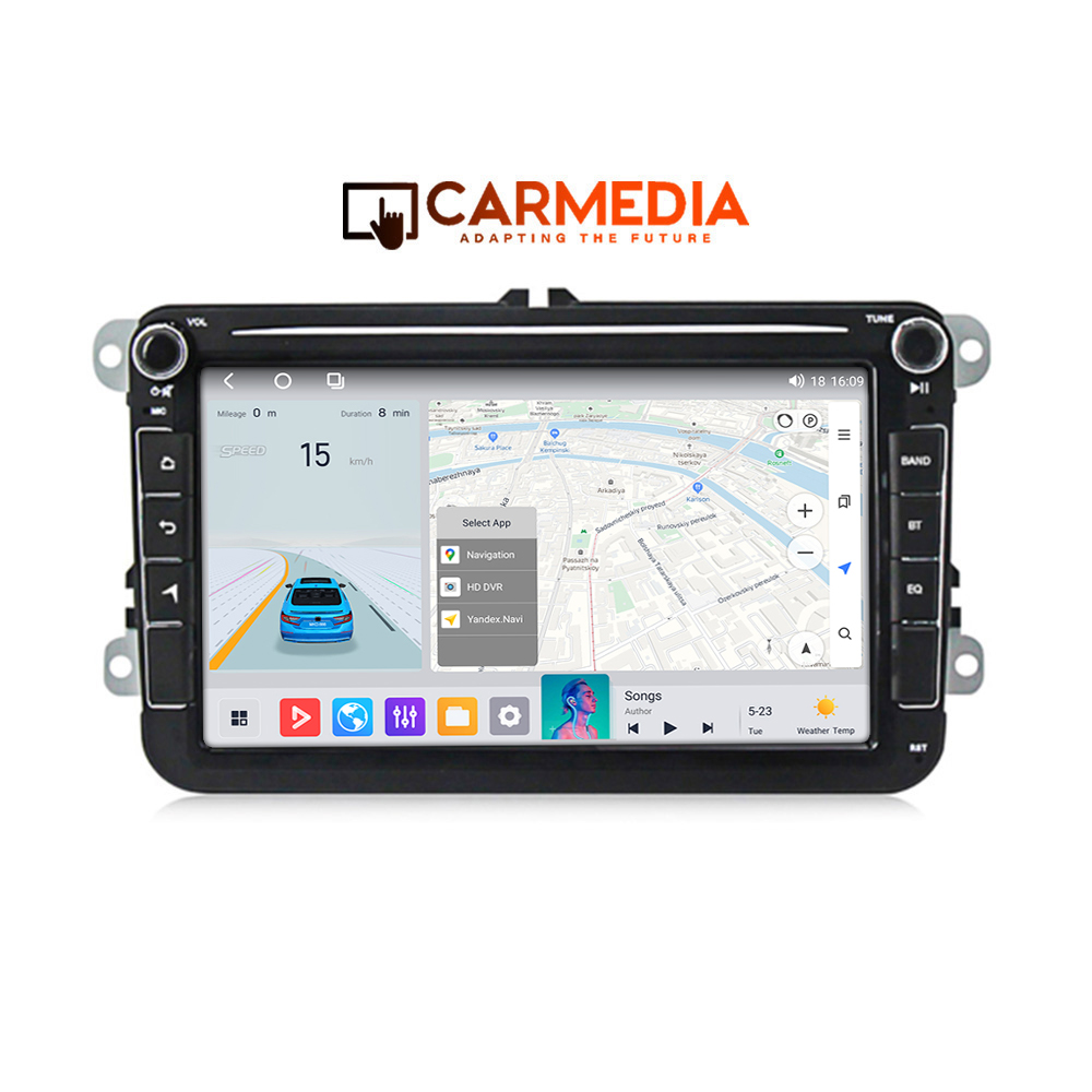CARMEDIA CMT2088-14W OEM 8'' VW ALL