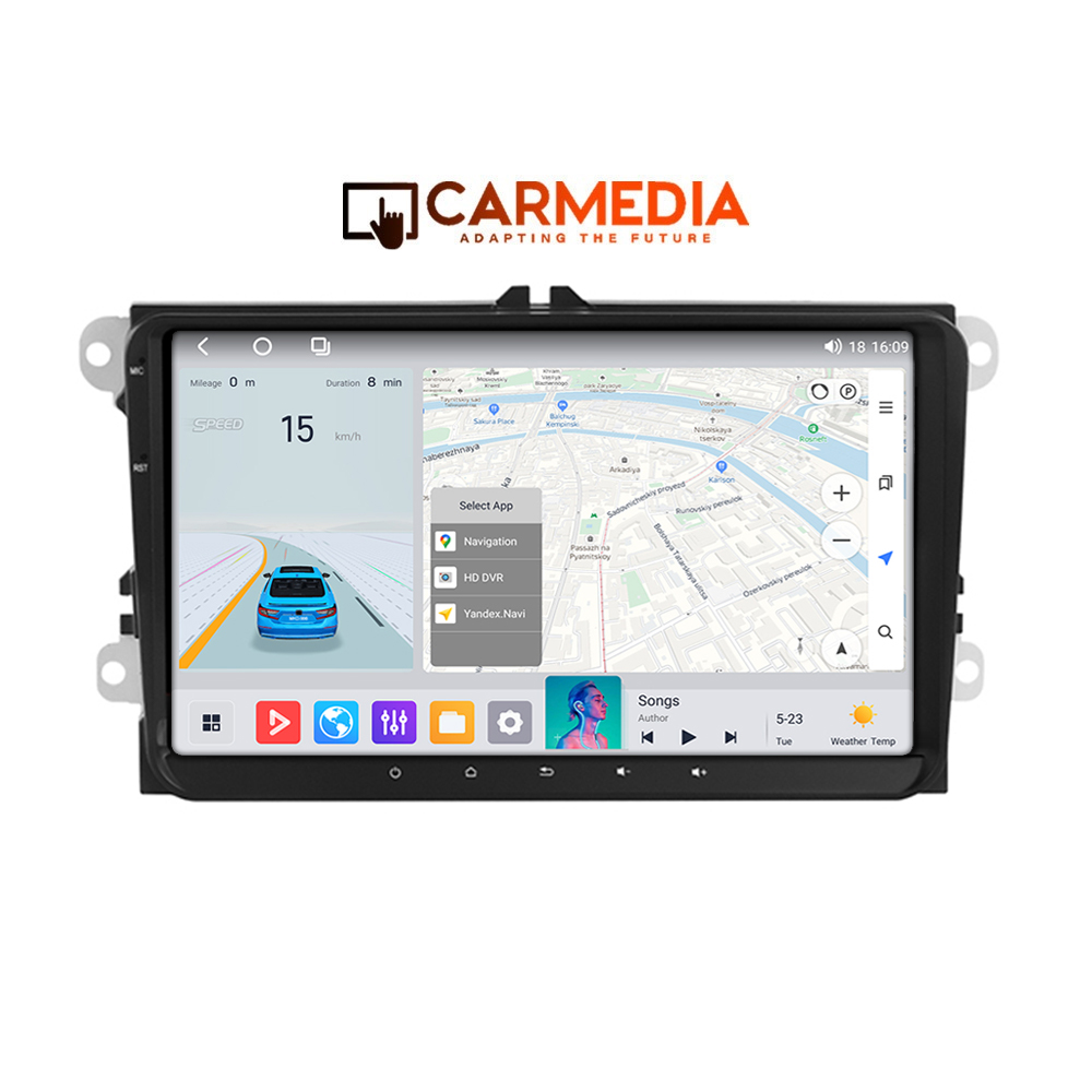 CARMEDIA CMT8089-14S OEM 9'' VW ALL